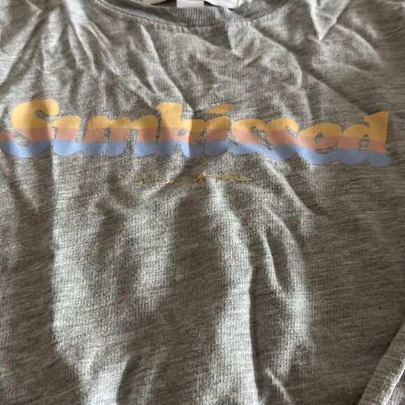 Spiritual Gangster Girls Grey ‘Sunkissed’ Sweatshirt - Picture 2 of 5